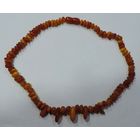 Бусы янтарные 70-е годы Прибалтика. Длина 50 см.