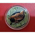 1 рубль 2017 Жаворонок цветной