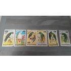 Марки Филиппины птицы попугаи