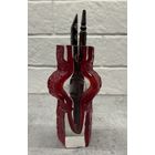 Карандашница. АГИТАЦИЯ. Серп и Молот со Звездой. Красное стекло. РЕДКОСТЬ!!   Распродажа коллекции!!!