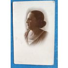 Фото женщины. 1942 г. Ак-Булак. 9х14 см.