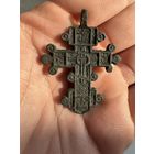 Крестик нательный  "Процветший" 17-18век