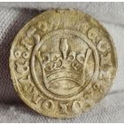 Полугрош коронный 1/2 гроша 1509 года Сигизмунд I, Краков, Польша