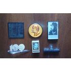 Лениниана No5: Ленин в кепке "Да здравствует ленинизм!", Гравюра-миниатюра "Ленинград. Музей Ленина", 3D стерео изображение "Ленин на броневике", Шкатулка-Гравюра, "100лет Юбилей вождя"