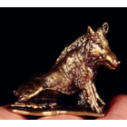 Статуэтка миниатюра Кабан Бронза