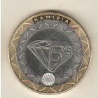 Намибия 5 доллар 2025