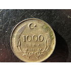 Турция. 1 000 лир.1991. С 20 копеек. Распродажа коллекции. Смотрите другие лоты.