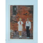 Новиков Брестская крепость пионеры живопись 10х15 см