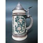 Старинная пивная кружка Германия "Трубач из Зекингена" 19 в. - 20 в.