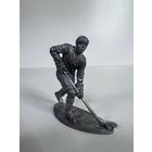 Статуэтка хоккеист ссср металл с рубля