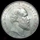 Талер 1871 победный Вюртемберг
