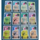 Шарджа 1965 Надпечатка Авиапочта 12 марок