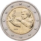 2 евро 2025 Греция Микис Теодоракис UNC из ролла