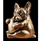 Статуэтка миниатюра Бульдог Бронза