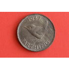 Великобритания 1 фартинг 1947 с 1 руб