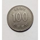 Южная Корея 100 вон, 1991