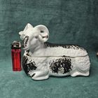 Старт с 1 Рубля !!! СССР Фарфоровая статуэтка Фигурка Баран Масленка шкатулка Фарфор до 1917г. Кузнецов М.С.Царская Россия !!!