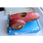 Игрушка мотоциклист мотоцикл коляска Ленинград СССР .