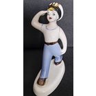Статуэтка. СССР. Юный морячок.  фарфор, ЗКХ,