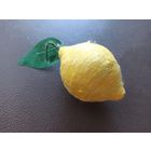 Ёлочная игрушка "ЛИМОНЧИК", папье-маше (СССР, 1950-е годы).