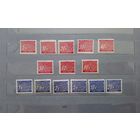 Марки. Богемия и Моравия. Рейх. 1939год