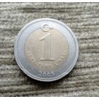 Werty71 Турция 1 новая лира 2005