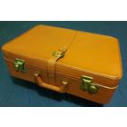 Чемодан винтажный.Натуральная кожа.Coopexim-Cepelia