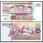 Суринам 100 гульденов образца 1988 года UNC p139b