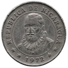 РЕСПУБЛИКА НИКАРАГУА. 1 КОРДОБА 1972. Франсиско Эрнандес де Кордоба. НЕЧАСТАЯ