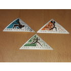 СССР 1966 Спорт. Международные соревнования на приз братьев Знаменских. Полная серия 3 марки