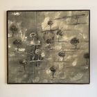 Картина батик в раме 93 x 104cm