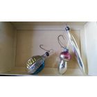 Ёлочные игрушки. 3 шт.. Гриб, фонарик, сосулька.