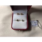 Серьги Гвоздики 0,20 карат  Желтое золото Германия Цена снижена