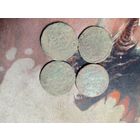 Лот монет Денга на 2 фото 9 штук Российская Империя