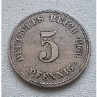 Германия 5 пфеннигов, 1900 A  2-1-62