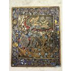 Старинная Литая Икона 19 Века Илья Пророк Или Огненное Восхождение Пророка Ильи Со Сценами Жития. Распродажа коллекции!!!