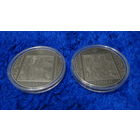 Шлях Скарыны.  Прага  . (" Путь Скорины. Прага  ") . медно-никель , 1 рубль , 2017 год .