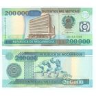 Мозамбик 200000 метикал образца 2003 года UNC p141