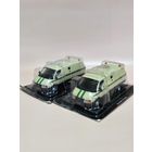 Горький- 3302- 2 шт. (на запчасти -под конверсию) от DeAgostini масштаб 1:43