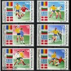 РУМЫНИЯ 1990 г. ФУТБОЛ СПОРТ  MNH