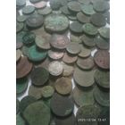 Царские медные монеты 115 штук. 700 гр.