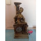 Каминные часы, часовой механизм не работает.