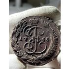 5 копеек 1765 ММ без МЦ.Кладовая.Состояние!!