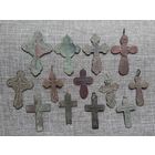 Лот крестиков православных в коллекцию или на панно. Цена за все.