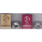 UEFA (УЕФА): чемпионаты Европы по футболу среди женщин до 17 лет и до 19 лет.