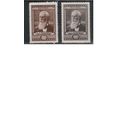 СССР-1946, (Заг.954-955),  **   , П.Чебышев (полная серия)