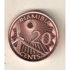 Намибия 20 цент 2025