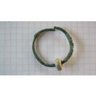 Древняя привеска. Височное кольцо.Бронза.