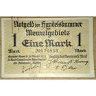 Мemel (Клайпеда) 1марка 1922г. RRR