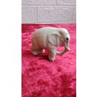 КОЛЛЕКЦИОННАЯ ФАРФОРОВАЯ СТАТУЭТКА СЛОН ГЕРМАНИЯ РАННЯЯ ОРИГИНАЛ . Распродажа Коллекции ! Экспресс  Аукцион  с рубля без МПЦ и прочего .Много лотов в продаже .